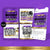 4X DIY Tax Prep Canva Content Posts : PURPLE (Digital Download)