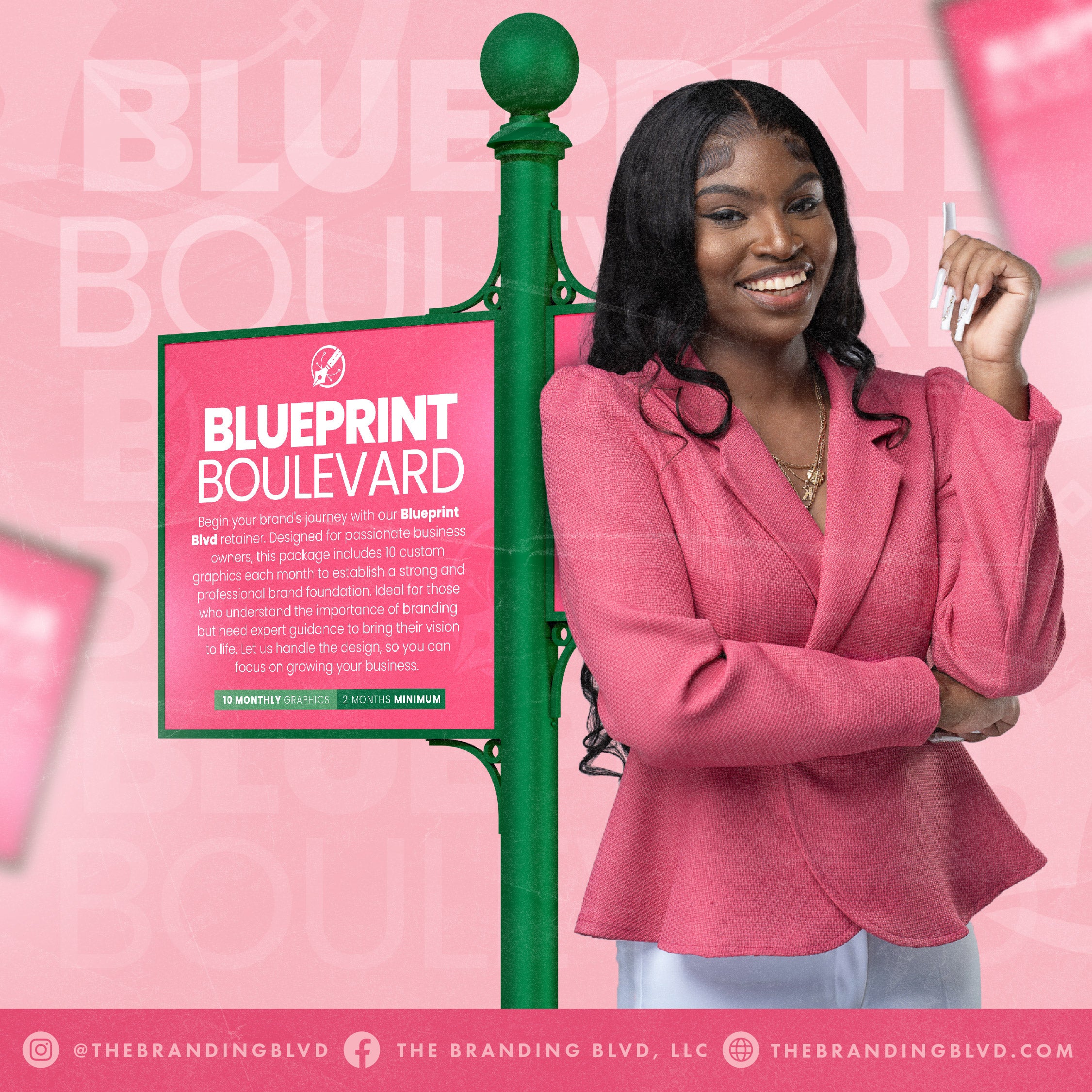 Blueprint Boulevard (10 Monthly Graphics)