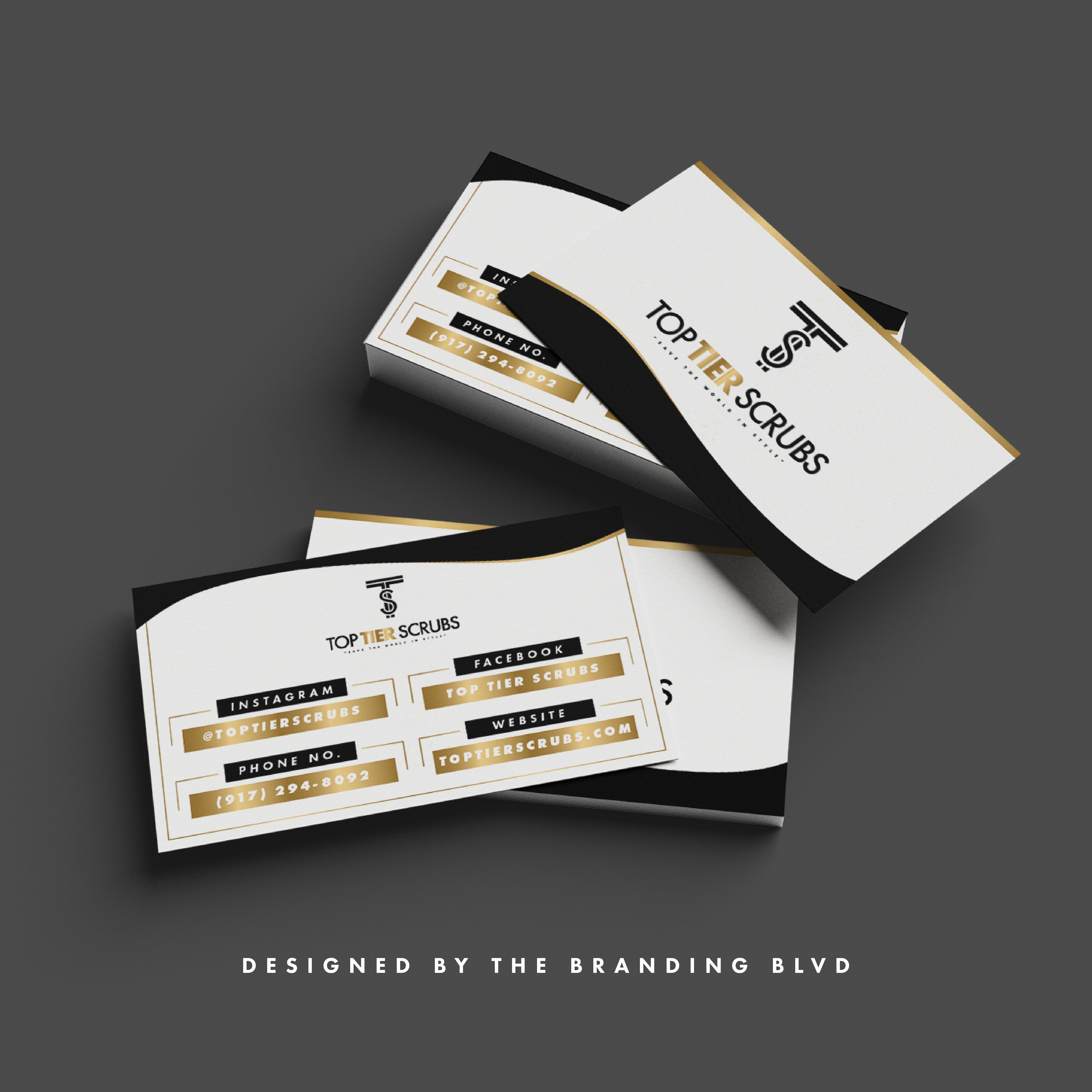 Business Card Design - The Branding Blvd, LLC