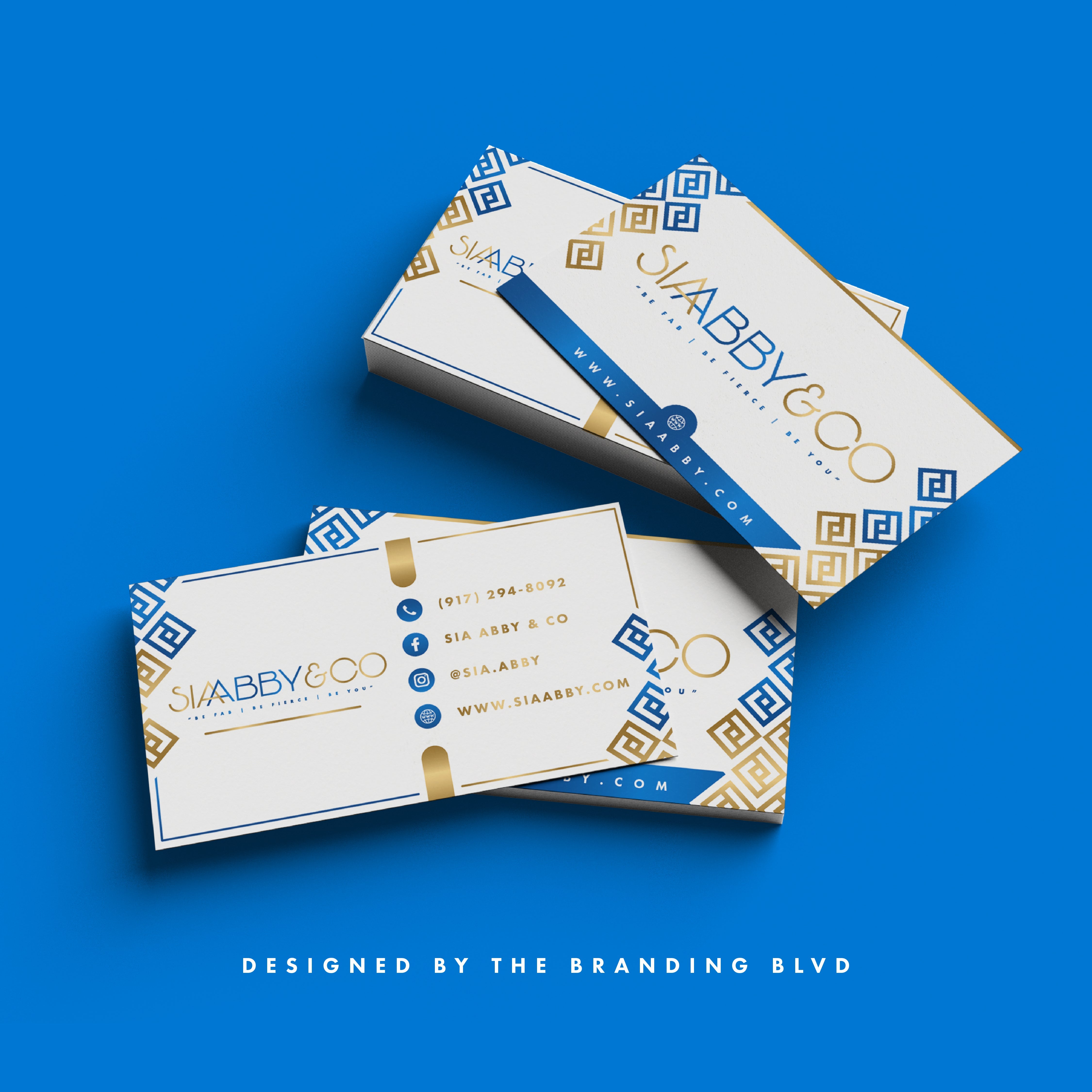 Business Card Design - The Branding Blvd, LLC