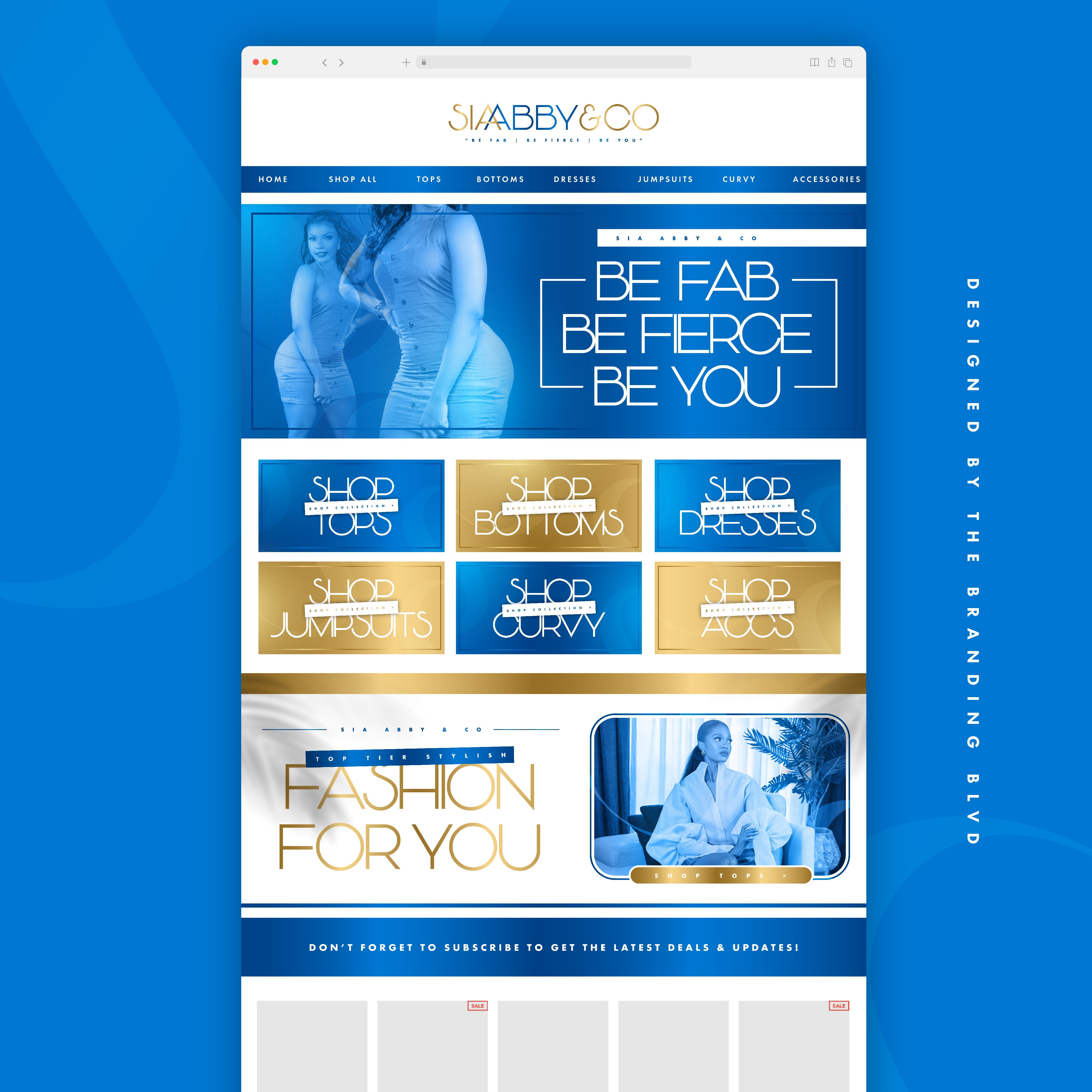 Website Revamp - The Branding Blvd, LLC